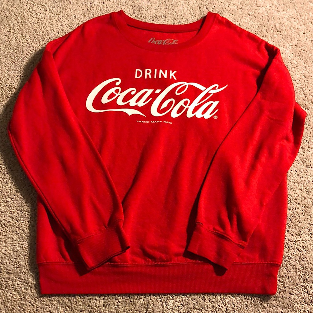 Red Coca-Cola sweater